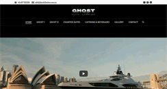 Desktop Screenshot of ghostcharters.com.au